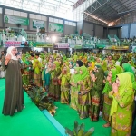 Khofifah menghadiri Halalbihalal, Harlah ke-78 Muslimat NU, dan Haul Akbar PC Muslimat NU Kota Probolinggo, Kamis, 9 Mei 2024.