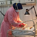Bayi yang lahir di Ruang Drupadi RSUD Jombang saat tanggal cantik,  22-2-2022.
