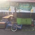 Lokasi pengeroyokan di Pasar UKA Sememi, Benowo, Surabaya.