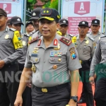 Kapolda Jawa Timur Irjen Pol Machfud Arifin saat kunjungan ke Bojonegoro.