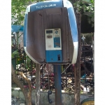 Telepon Umum Koin di Dukuh Pakis Surabaya. (foto: ist)