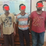 Ketiga terduga pelaku adalah SPR, RBY dan JND warga Kabupaten Magetan yang telah ditangkap oleh Polsek Geneng.