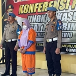 Direktur Utama PT. Araya Berlian Perkasa, FZ (28) warga Desa/Kecamatan Purworejo, Kota Pasuruan atas dugaan kasus penipuan dan penggelapan penjualan rumah di Sidoarjo.