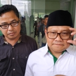 Cak Imin saat kunjungan ke Kantor DPC PKB Mojokerto.