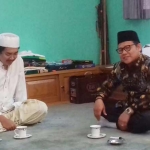 Ketum DPP PKB Muhaimin Iskandar saat bersama KHR. Kholil As