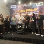 Diskusi Publik yang menghadirkan bakal calon Wali Kota Malang, Wahyu Hidayat (dok. Ist)