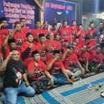 Relawan Niat Jilid 2 Kecamatan Benjeng saat menggelar deklarasi. Foto: Ist.