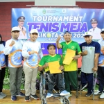 Turnamen tenis meja piala Wali Kota Pasuruan yang dibuka oleh Wakil Wali Kota Pasuruan, Adi Wibowo (foto: ist)