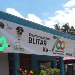 Baliho petahana yang ada di Kabupaten Blitar.