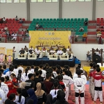 Sosialisasi Gempur Rokok Ilegal di Kejuaraan Taekwondo Jatim Open