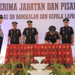 Sertijab 2 Kepala UPT Pemasyarakatan Korwil Madura.