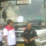 AMAN: Bus di teminal Arya Wiraraja Sumenep siap berangkat. foto: rahmatullah/ BANGSAONLINE