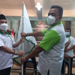 Muhammad Al Barra saat terpilih sebagai Ketua DPC HKTI Kabupaten Mojokerto.