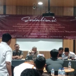 KPU Kabupaten Kediri saat Sosialisasi PKPU 8/2024. Foto: Ist