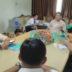 Suasana rapat dengar pendapat antara Komisi II DPRD Kota Mojokerto dengan PDAM Maja Tirta. Foto: YUDI EKO PURNOMO/BANGSAONLINE