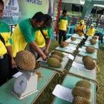Kontes durian di Wonosalam, Jombang.