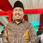 Anwar Sadad, S.Ag., M..Ag, Ketua DPD Partai Gerindra Jatim saat hadir di pembukaan Muktamar NU 34 di Lampung. foto: istimewa