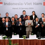 Presiden Jokowi pada acara dialog bersama pengusaha di Vietnam (dok. Setpres)