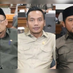 Dari kiri, Ahmad Nurhamim, Mohammad Zaifudin, dan Lutfi Dawam.