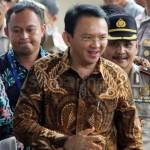 Ahok saat mendatangi KPK, Selasa (12/4). foto: sindo