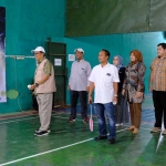 Rektor Unusida Fatkul Anam membuka Himaksi Badminton Cup (HBC) 2024, Kamis (14/8/2024). Foto: Ist.