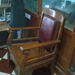 Inilah kursi, salah satu peninggalan bersejarah Hadratussyaikh KHM Hasyim Asy