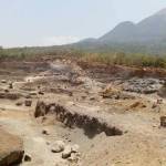 MEMPRIHATINKAN: Kondisi lereng sisi utara Gunung Penanggungan. foto: detik