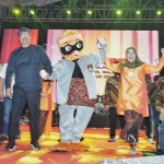 Wali Kota Saifullah Yusuf saat menghadiri peluncuran Pilkada Kota Pasuruan 2024.