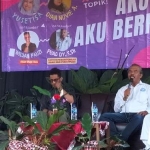 Sesi talkshow dengan topik Aku Kuat Aku Berharga.
