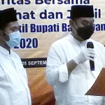 Yusuf Widyatmoko bersama Gus Riza.