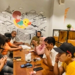 Rapat yang berlangsung di penginapan Arimbi Cipta Menanggal 