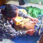 Ali Fahmi Penderita gizi buruk yang kondisinya terus memprihatinkan. foto: bahri/ BANGSAONLINE