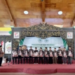 Pengukuhan serta Rakerda Pimpinan Muhammadiyah dan Aisyiyah di Gedung Pratanu Bangkalan.