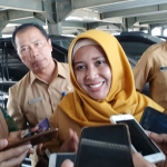 Ning Ita saat memberikan keterangan pers usai sidak rest area.