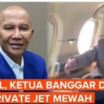 Tangkap layar Youtube pemberitaan Kompas terkait Ketua Banggar DPR RI, MH Said Abdullah yang menaiki jet pribadi