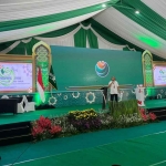 Venue pembukaan Konferwil ke XVIII NU Jatim sudah siap digunakan. Foto: Ist