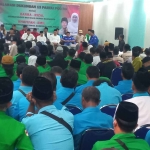 Kiai Asep saat memberi arahan terkait Pilkada 2024 di Kabupaten Mojokerto.