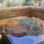 Kawasan Candi Dorok, pusat kegiatan untuk menyambut bulan Suro oleh warga setempat. Foto: MUJI HARJITA/BANGSAONLINE