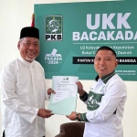 Noer Thahja saat menerima rekom dari DPP PKB untuk mengikuti Pilkada 2024 di Sampang.