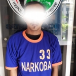 Guntoro alias Gundul (29) ditangkap Buser Satresnarkoba Polres Kediri.