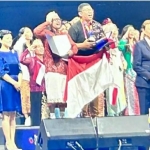 Kelompok paduan suara Gita Bumi Shine Harmony Choir berhasil meraih prestasi membanggakan dengan menjuarai World Choir Games 2023 di Korea Selatan.