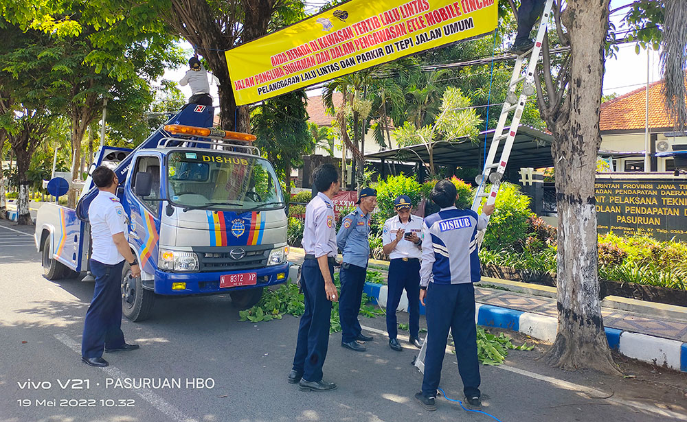 Mobil Etle Beroperasi Dishub Dan Satlantas Kota Pasuruan Sosialisasi