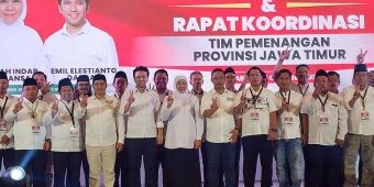 Rapat Konsolidasi Tim Pemenangan Pilgub Jatim, Khofifah Ingatkan Kembali Politik yang Santun