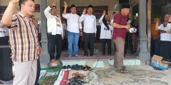 Semangat Kebersamaan Warga Dawarblandong untuk Menangkan Paslon Mubarok di Pilbup Mojokerto