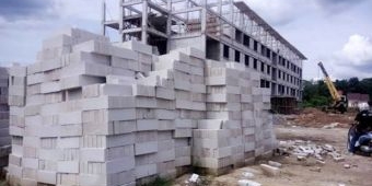 Pembangunan Rusunawa Lanjutan Pemkot Mojokerto Capai 35 Persen  