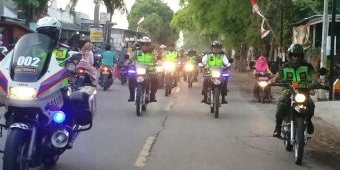 Kapolres, Dandim, dan Bupati Bangkalan Konvoi Bersama dan Patroli Malam Pastikan Keamanan Natal