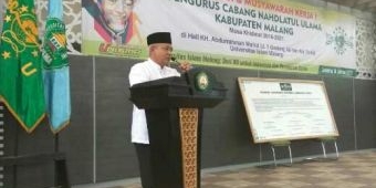 Umar Usman Resmi Dilantik sebagai Ketua PCNU Kabupaten Malang