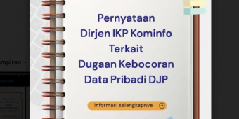 Inilah 4 Poin Langkah Kominfo Sikapi Dugaan Kebocoran Data di DJP