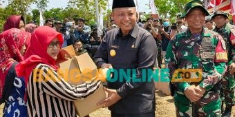 Semarak Pembukaan TMMD 122 di Pagung Kediri