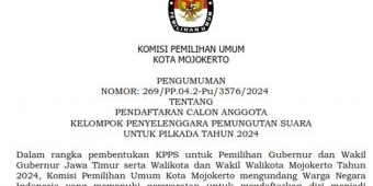 Pendaftaran Calon Anggota Kelompok Penyelenggara Pemungutan Suara untuk Pilkada Tahun 2024